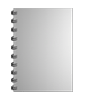 Broschüre mit Metall-Spiralbindung, Endformat DIN A5, 344-seitig