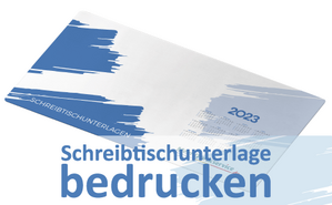 Schreibtischunterlage bedrucken