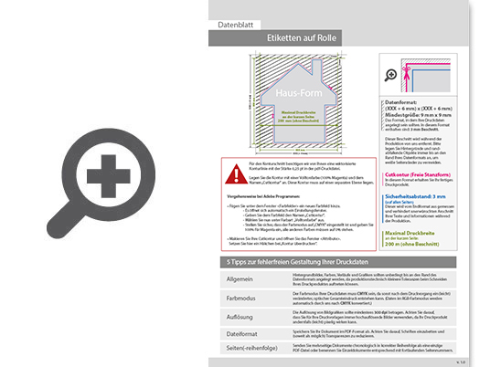 Product Bild hochwertige_etiketten_auf_rolle_in_haus-form