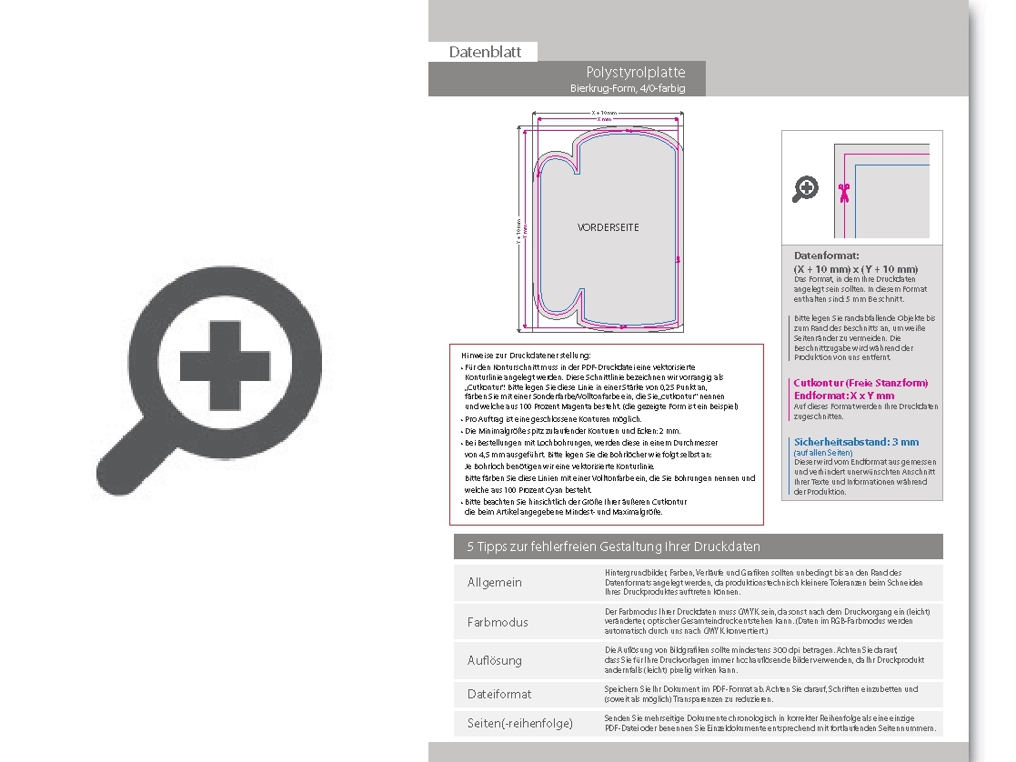 Product Bild polystyrolplatte_in_bierkrug-form_konturgefr__st___einseitig_4_0-farbig_bedruckt