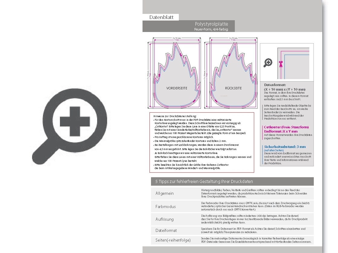 Product Bild polystyrolplatte_in_feuer-form_konturgefr__st___beidseitig_4_4-farbig_bedruckt
